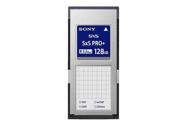 SxS Pro+ 128GB 600x400
