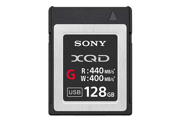 XQD 128GB G Series 600x400