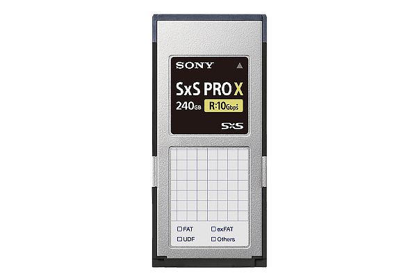 Sony SxS Pro X 240GB 600x400