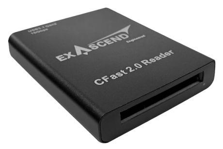Exascend USB-C CFast 2.0 Card Reader 600x400